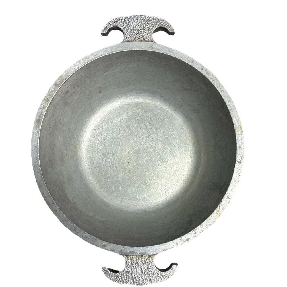 Vintage Guardian‎ Service Cookware Casserole Pot Hammered Aluminum  6.75